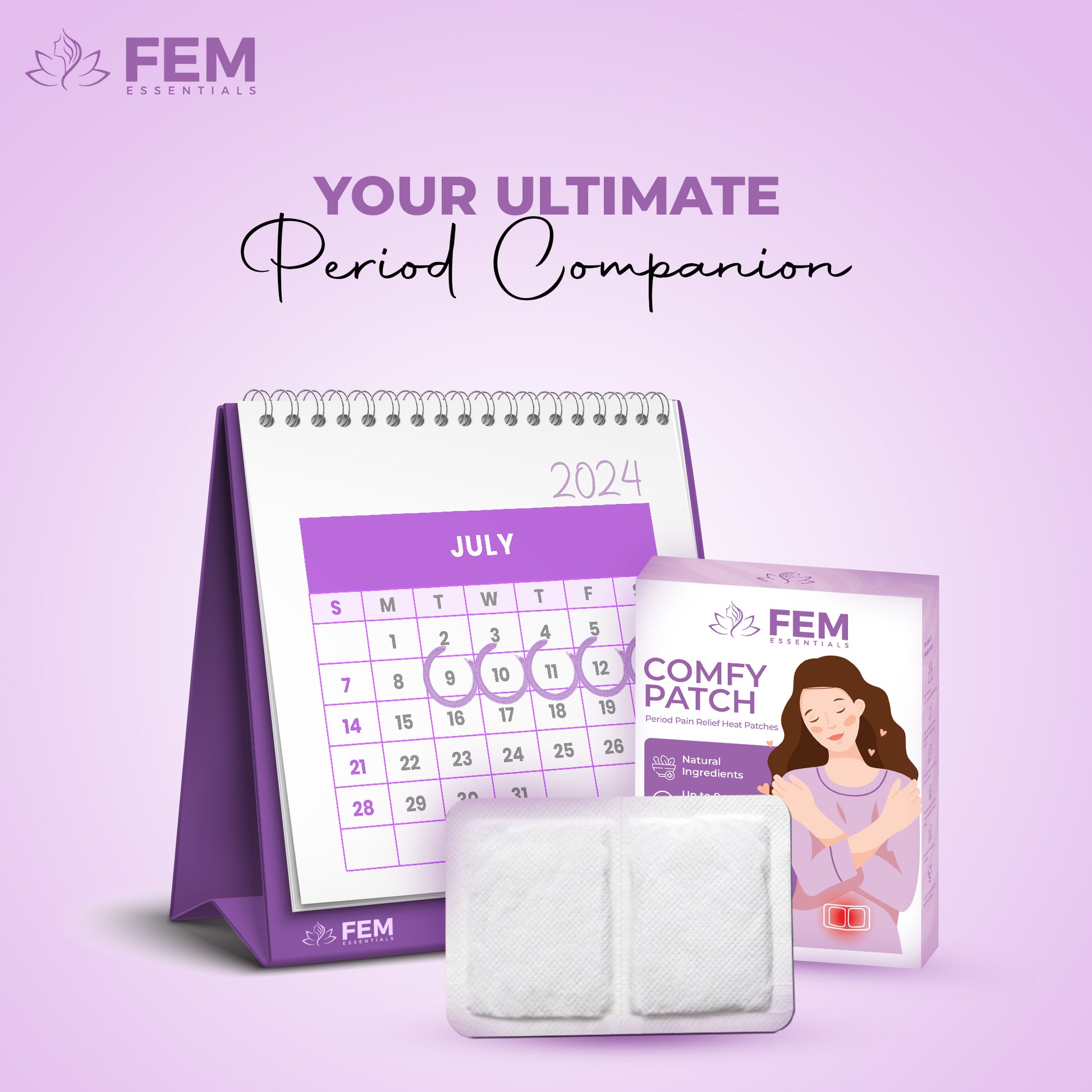 Comfy Period Pain Relief Patch